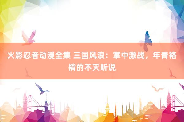 火影忍者动漫全集 三国风浪：掌中激战，年青袼褙的不灭听说